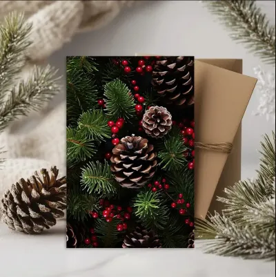 Tablou Canvas de Crăciun – Aurora Crăciunului