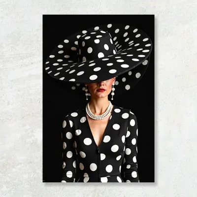 Tablou canvas Misterul bulinelor