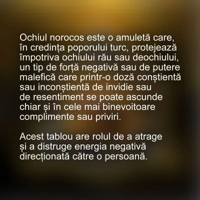 Tablou feng shui ochiul norocos — miniatura 2