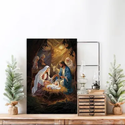 Tablou Canvas de Crăciun - Steaua din Betleem