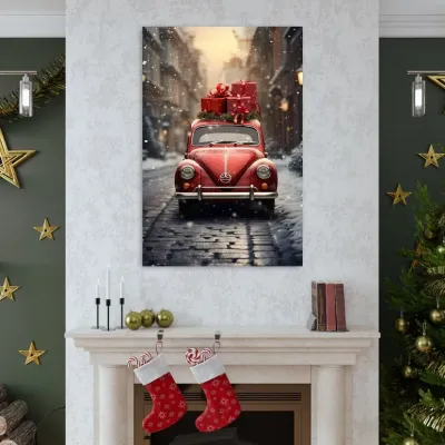 Tablou Canvas de Crăciun – Cadouri Express!