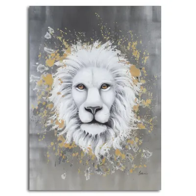 Tablou canvas Leon Regele Tacut