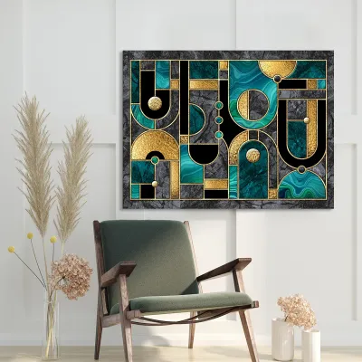 Tablou canvas shapes — miniatura 2