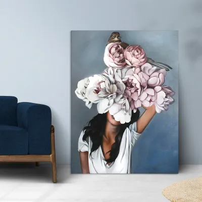Tablou canvas Floral Girls — miniatura 2