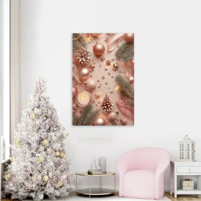 Tablou Canvas de Crăciun – Farmecul sărbătorilor — miniatura 2