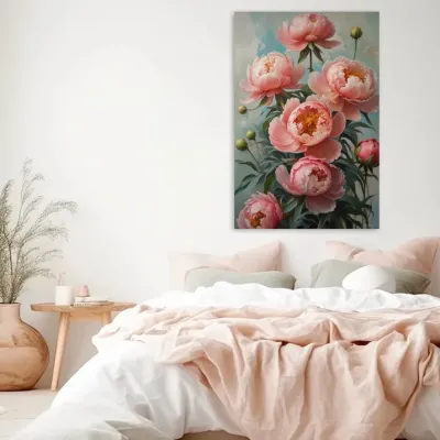 Tablou canvas Bujorii Timpulu — miniatura 4