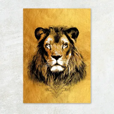 Tablou canvas Leul de Aur — miniatura 1