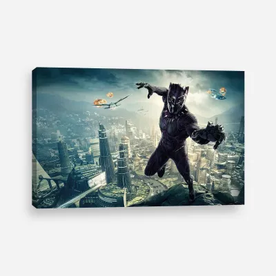 Tablou canvas Black Panther — miniatura 1