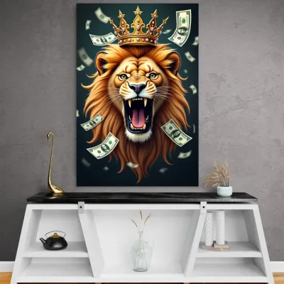 Tablou canvas Power of money — miniatura 3