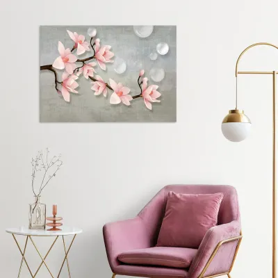 Tablou canvas Dansul Florilor de Magnolie — miniatura 2