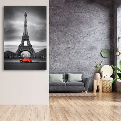Tablou pe panza canva Turnul Eiffel — miniatura 2