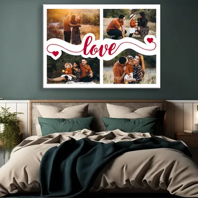 Tablou personalizat Colajul Vieții cu 4 poze