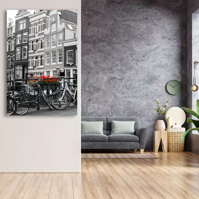 Tablou canvas pe panza Amsterdam II — miniatura 4