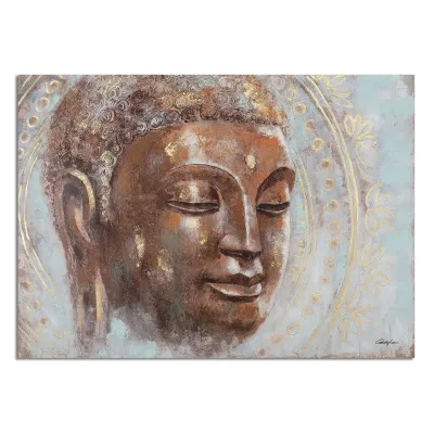 Tablou feng shui Budha - iluminare interioara — miniatura 1