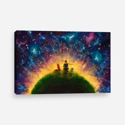 Tablou canvas little prince — miniatura 1