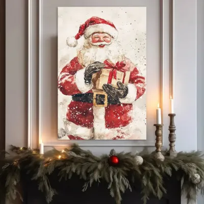 Tablou Canvas de Crăciun - În Lumea lui Moș Crăciun