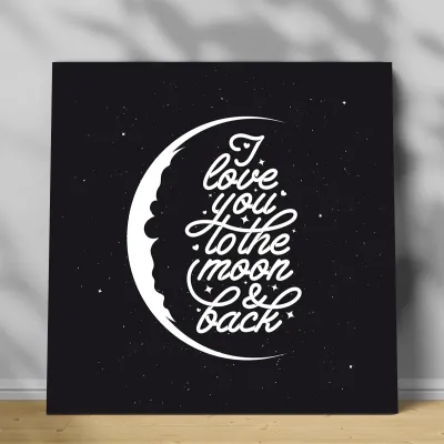 Tablou canvas I Love You