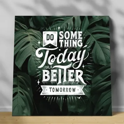 Tablou canvas Do Something — miniatura 1
