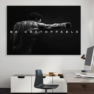Tablou Canvas Motivational pentru sportivi Muhammad Ali, arta inspiraționala — miniatura 3