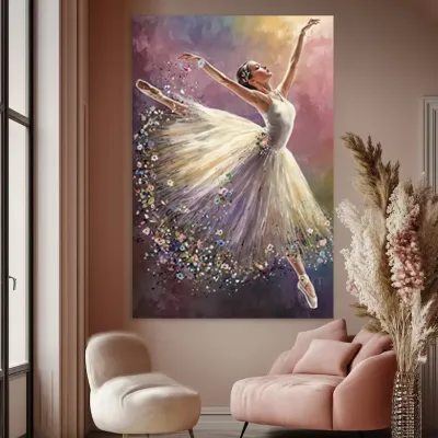 Tablou canvas Gratioasa balerina — miniatura 4