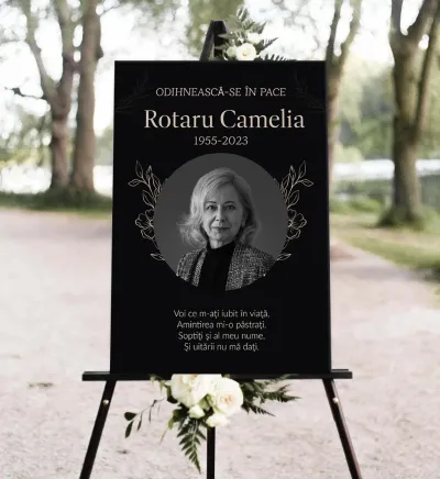 Tablou canvas memorial "Omagiu Tăcut" — miniatura 2