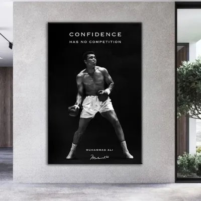 Tablou Canvas Motivational Muhammad Ali Legenda boxului — miniatura 3