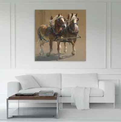 Tablou canvas Călătoria Cailor — miniatura 3