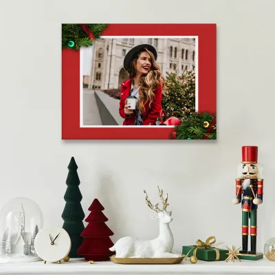 Tablou canvas personalizat cu rama de Craciun — miniatura 3
