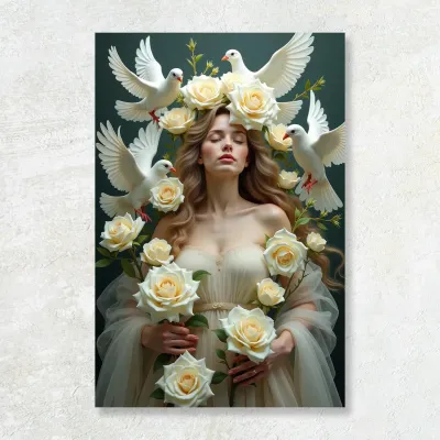 Tablou canvas Divinitate ingereasca — miniatura 1