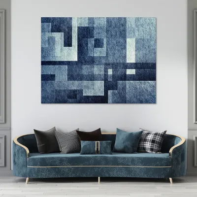 Tablou canvas abstract blue — miniatura 2