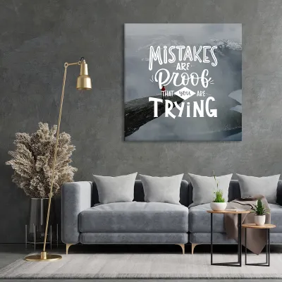 Tablou canvas Trying — miniatura 2
