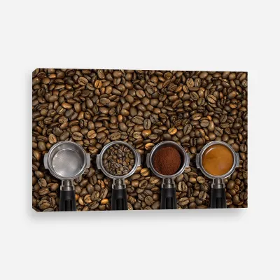 Tablou canvas boabe cafea