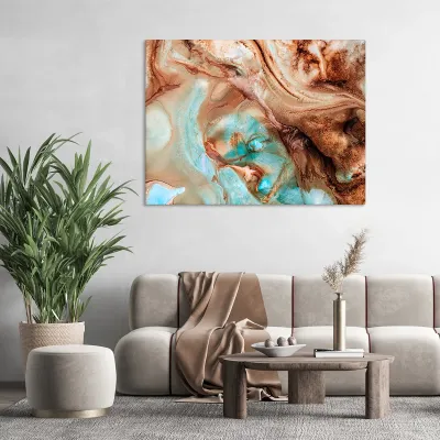 Tablou canvas green sea — miniatura 3