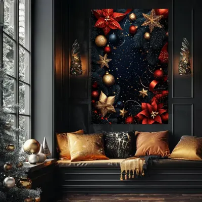 Tablou Canvas de Crăciun – Splendoare festivă — miniatura 2