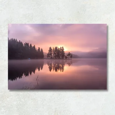 Tablou feng shui Lacul Shiroka — miniatura 1