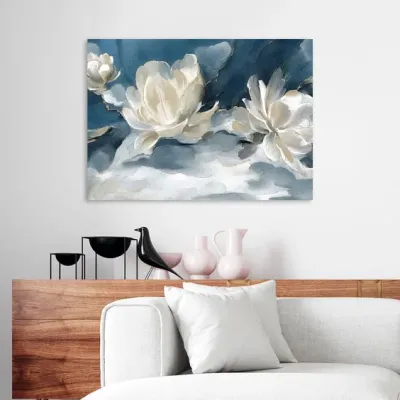 Tablou canvas Rapsodie în Alb — miniatura 2