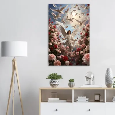 Tablou canvas Zburând printre nori — miniatura 2