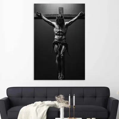 Tablou Canvas Lumina care Străpunge Întunericul — miniatura 4