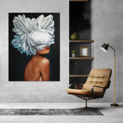 Tablou canvas flower portrait — miniatura 2