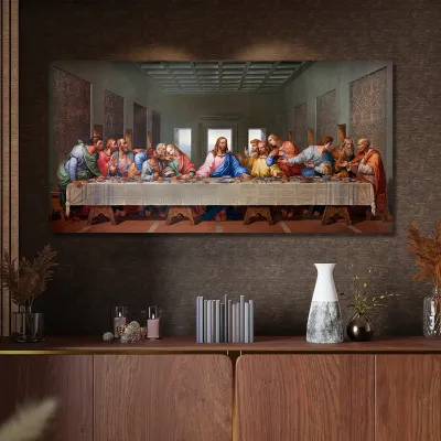 Tablou Cina cea de taina, Leonardo da Vinci — miniatura 2