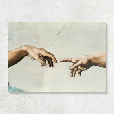 Tablou canvas The Touch of Divinity — miniatura 1