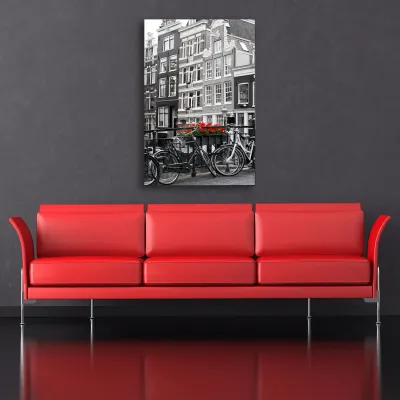 Tablou canvas pe panza Amsterdam II — miniatura 3