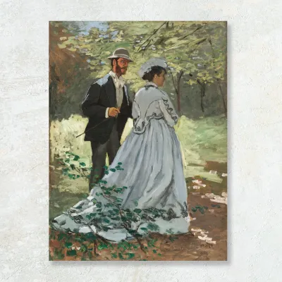 Tablou Bazille and Camille, Claude Monet