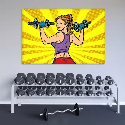 Tablou canvas sportiva Pop Art — miniatura 2