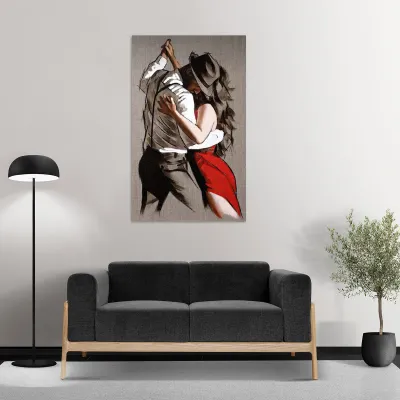 Tablou Canvas Tango în pasiune — miniatura 2