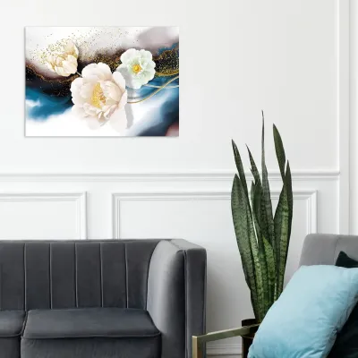 Tablou canvas Poem Floral — miniatura 2