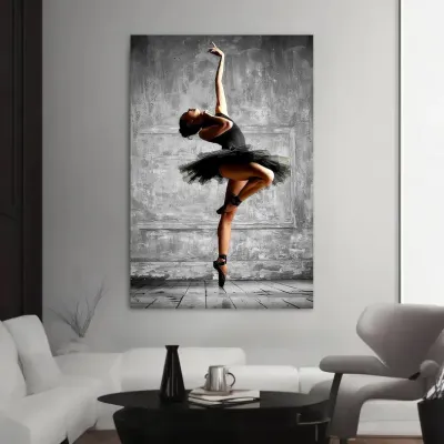 Tablou canvas cu balerina Gratia Dansului Etern — miniatura 2