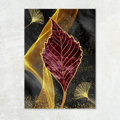 Tablou canvas Frunza Abstracției — miniatura 1