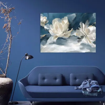Tablou canvas Rapsodie în Alb — miniatura 3