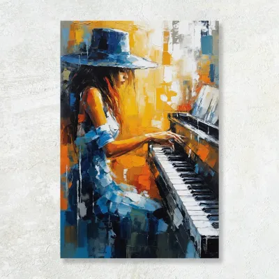 Tablou canvas Pianista din vis — miniatura 1